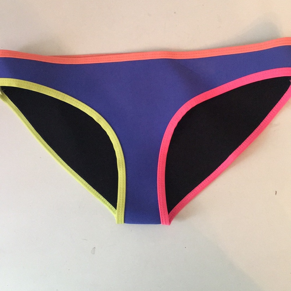 Neon color bikini bottoms